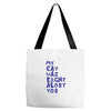 my cat was pight about you Tote Bags