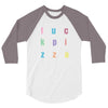 fuck pizza 3/4 Sleeve Shirt