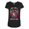 be my beelze bud Maternity Scoop Neck T-shirt