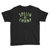 spelin chanp best trending Youth Tee