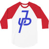 jake paul blue 3/4 Sleeve Shirt