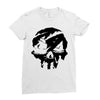 sea of theives skull Black Logo Ladies Fitted T-Shirt