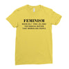 Feminism Ladies Fitted T-Shirt