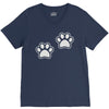 dog paws set of 2 V-Neck Tee