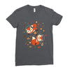 space fox Ladies Fitted T-Shirt
