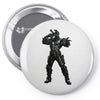moster black had Pin-back button