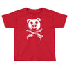 pig bacon cross bones pirate Toddler T-shirt