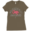 majestically awkward Ladies Fitted T-Shirt