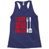 got skills on the grills apron Racerback Tank