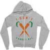 i don't carrot all Zipper Hoodie