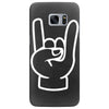 rock and roll throwing horns Samsung Galaxy S7 Edge