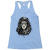 nerd  lion Racerback Tank