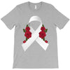 lung cancer white ribbon T-Shirt