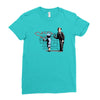 banksy bat Ladies Fitted T-Shirt