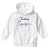 don't be jealous just because i look this good at seventy black Youth Hoodie