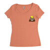 trump shit pocket Women's Triblend Scoop T-shirt