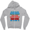 push me around grandpa Zipper Hoodie