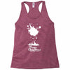 christmas icons with snow Racerback Tank