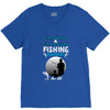 Grandpa And Grandson Fishing Partners For Life V-Neck Tee