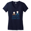 rickz genius pickles 2 Women's V-Neck T-Shirt