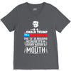 Donald trump The D Is Missing V-Neck Tee