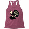 old school dj Racerback Tank