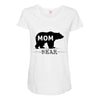 mommy bear Maternity Scoop Neck T-shirt