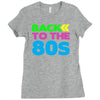 back to the 80s Ladies Fitted T-Shirt