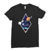 Space Triangle Ladies Fitted T-Shirt