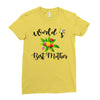 world's best mother Ladies Fitted T-Shirt