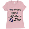 mommys first mothers day Ladies Fitted T-Shirt