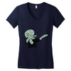 DABBİNG LEPRECHAUN Women's V-Neck T-Shirt