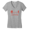 for a moment there you bored me to death Women's V-Neck T-Shirt