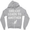 pet lover girls im one leads to another Zipper Hoodie