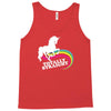 rainbow unicorn Tank Top