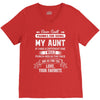 Dear Aunt, Thanks For Being My Aunt, Love, Your Favorite V-Neck Tee