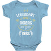 legendary riders are born in 1965 Baby Bodysuit
