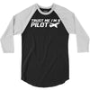 trust me, i'm a pilot   captain airplane flight crew plane airport tee 3/4 Sleeve Shirt