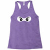ninja mask eyes martial arts novelty Racerback Tank