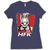 melmac fried kitten Ladies Fitted T-Shirt