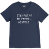 stay out of my phone V-Neck Tee