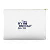 june 6 birthbay Accessory Pouches