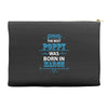 The Best Poppy Was Born In March Accessory Pouches