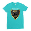 protected by boxer security Ladies Fitted T-Shirt