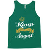 kings are born in august Tank Top