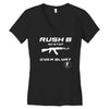 counter strike rush b no stop gun gamer game Women's V-Neck T-Shirt