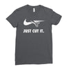 just cut it Ladies Fitted T-Shirt