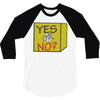 yes our no 3/4 Sleeve Shirt