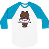 brown 3/4 Sleeve Shirt
