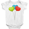ballon color full Baby Bodysuit